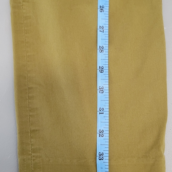 J Crew women's Capri pants green sz 6 - Picture 6 of 6